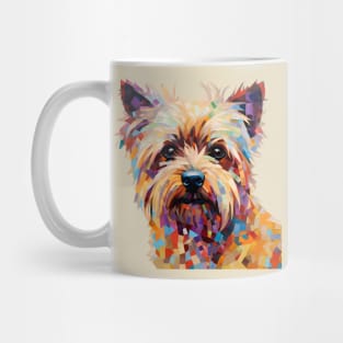 Cairn Terrier art Mug